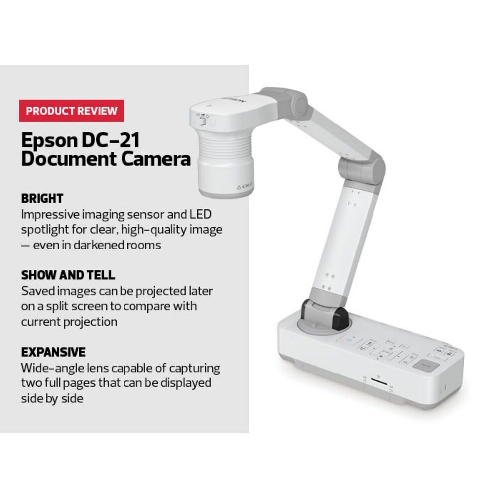 BRAND NEW IN BOX - Epson ELPDC21 Full HD 1080p Document Camera